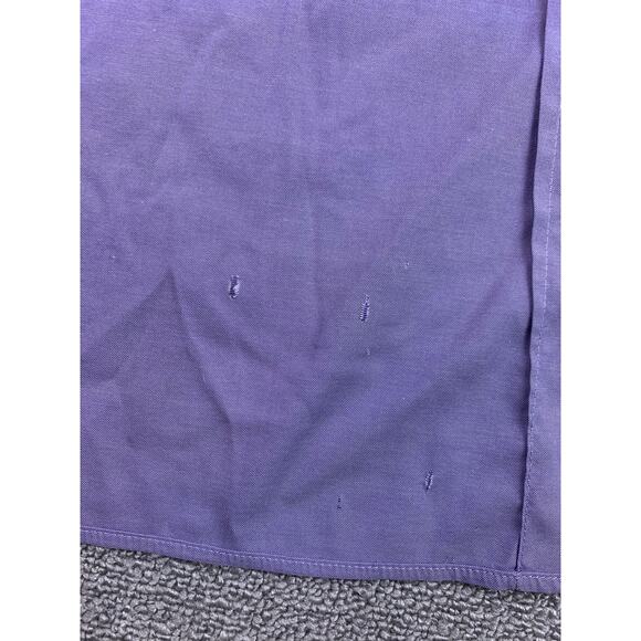 Eddie Bauer Women's Petite M Purple Long Sleeve Button Down Shirt Top - Picture 12 of 12
